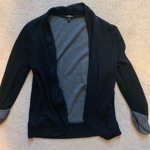black cardigan/blazer